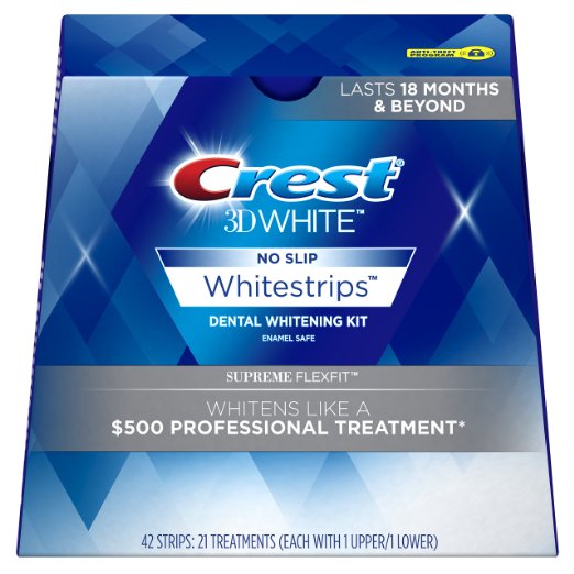 Crest 3D White Luxe Whitestrips Supreme FlexFit 6 тонов — изображение 3