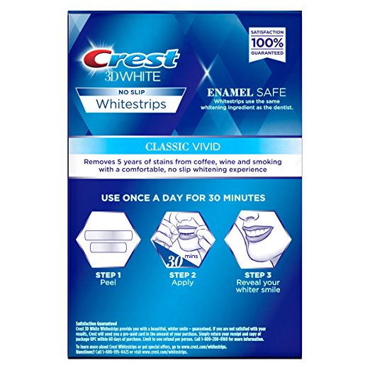 Crest 3D White Whitestrips Classic Vivid 3 тона — изображение 2