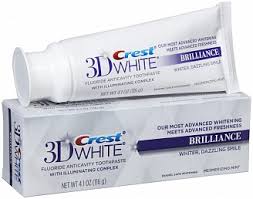 Отбеливающая зубная паста Crest 3D White Brilliance Mint