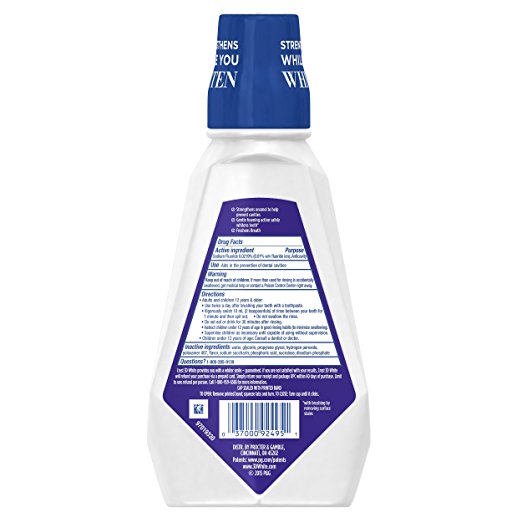 Ополаскиватель Crest 3D White Luxe Diamond 473 ml — изображение 2